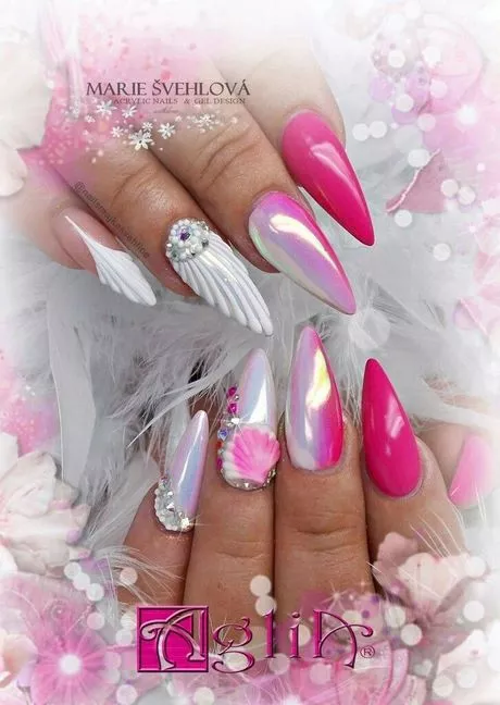 rosa-3d-nagel-50_10-3 Розов 3Д нокти